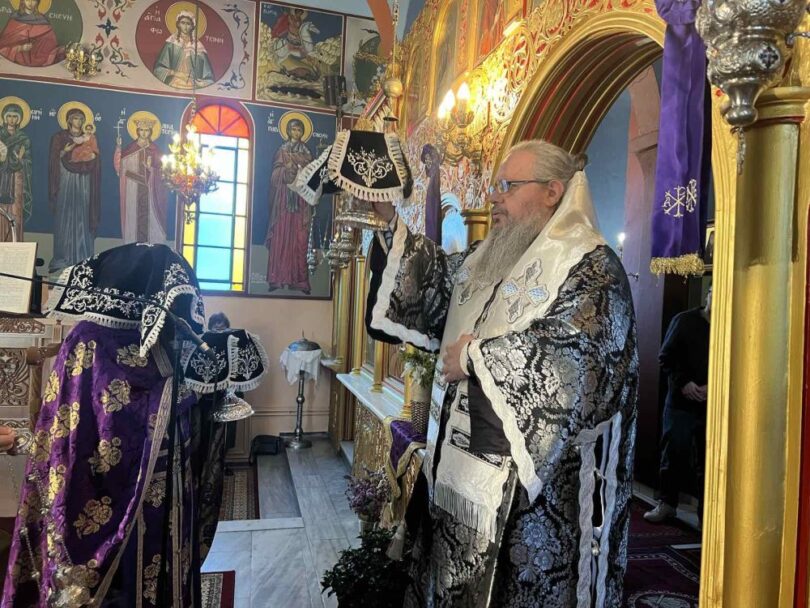 Δασοχώρι: Προηγιασμένη Θεία Λειτουργία τέλεσε ο Μητροπολίτης Λαρίσης