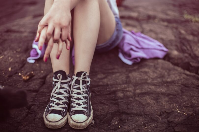legs, sneakers, fashion