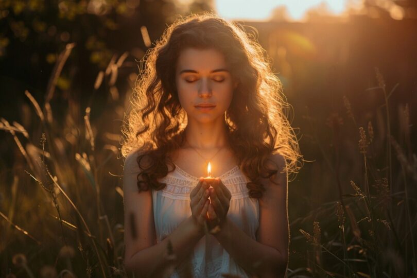 ai generated, woman, spiritual