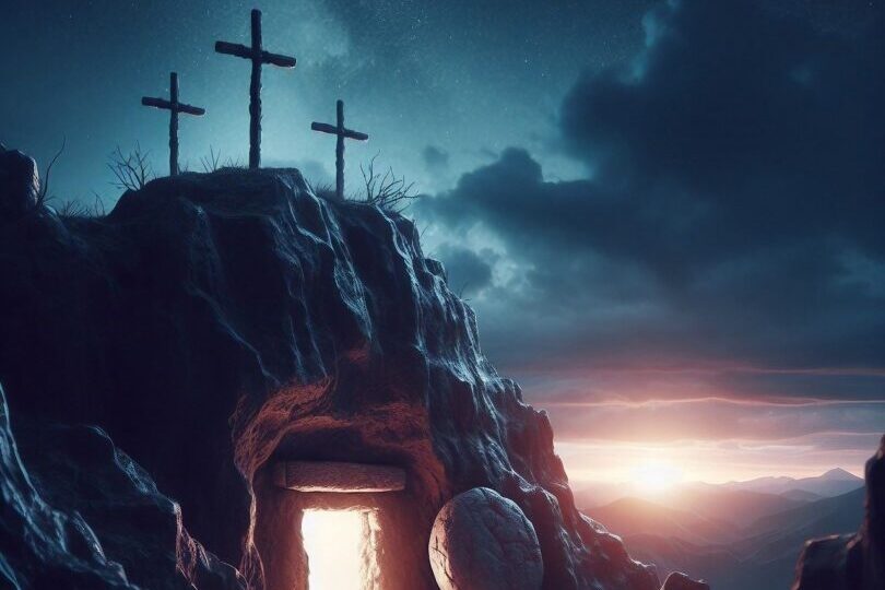 tomb, jesus, cross