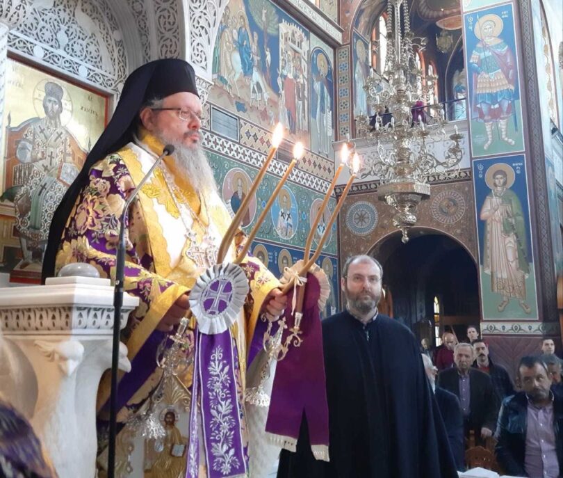 Τη μνήμη του Αγίου Διονυσίου του Καλλιάρχου εόρτασε η Μητρόπολη Λαρίσης