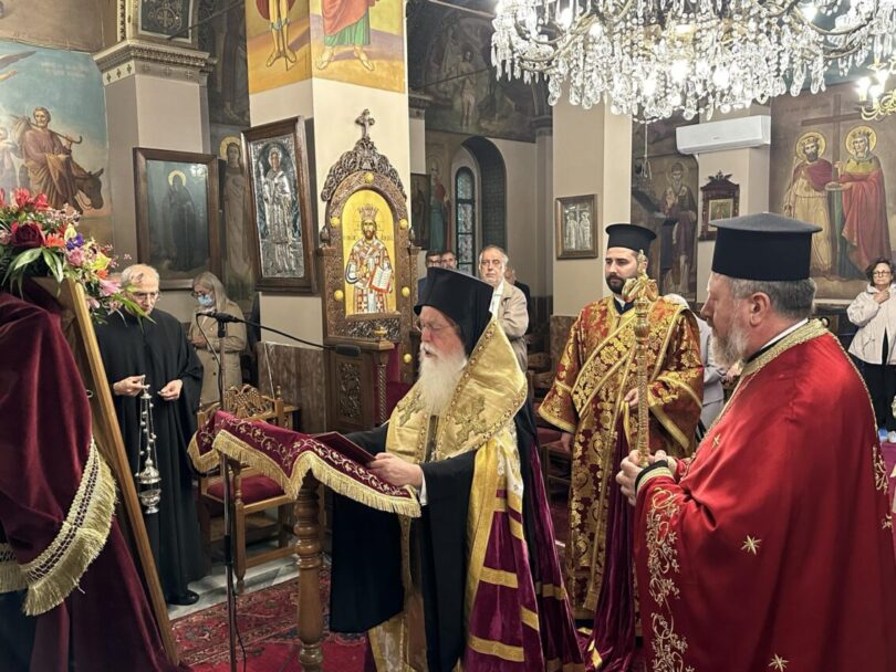Ο Ακάθιστος Ύμνος στον Ναό του Οικουμενικού Πατριαρχείου στην Αθήνα