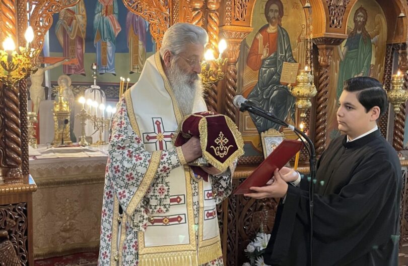 Ο Μητροπολίτης Αλεξανδρουπόλεως στον Ναό του Αγίου Δημητρίου Δορίσκου
