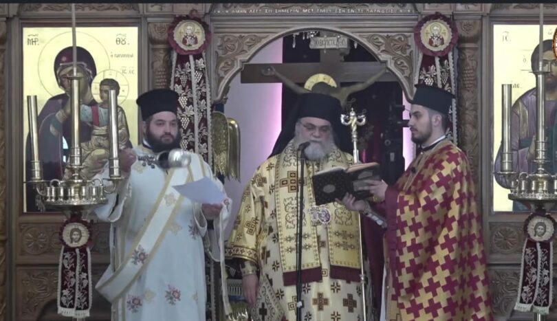 Ο Μητροπολίτης Ταμασού τέλεσε το μνημόσυνο του πατρός του