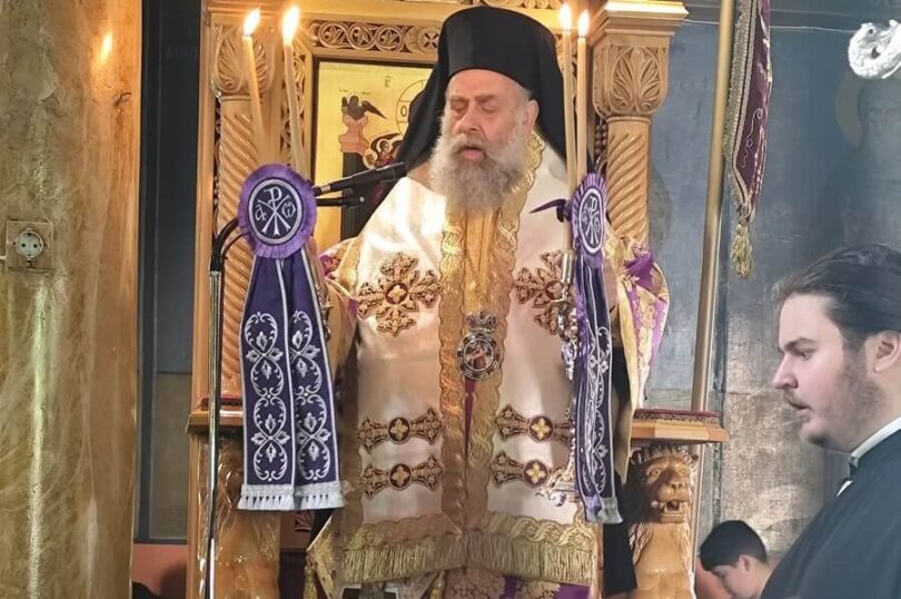 Η ακολουθία των Προηγιασμένων Τιμίων Δώρων στον Ι.Ν. Αγίας Παρασκευής Καρδίτσης