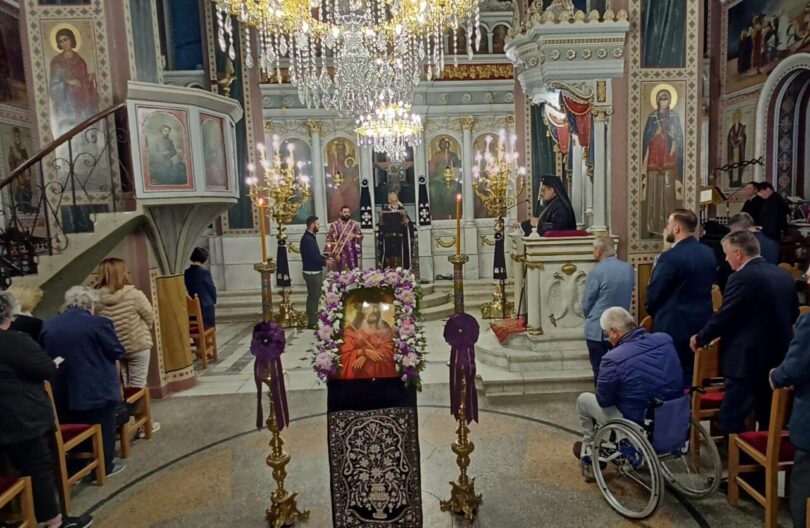 Με λαμπρότητα η Ακολουθία του Νυμφίου από τον Μητροπολίτη Μεσσηνίας