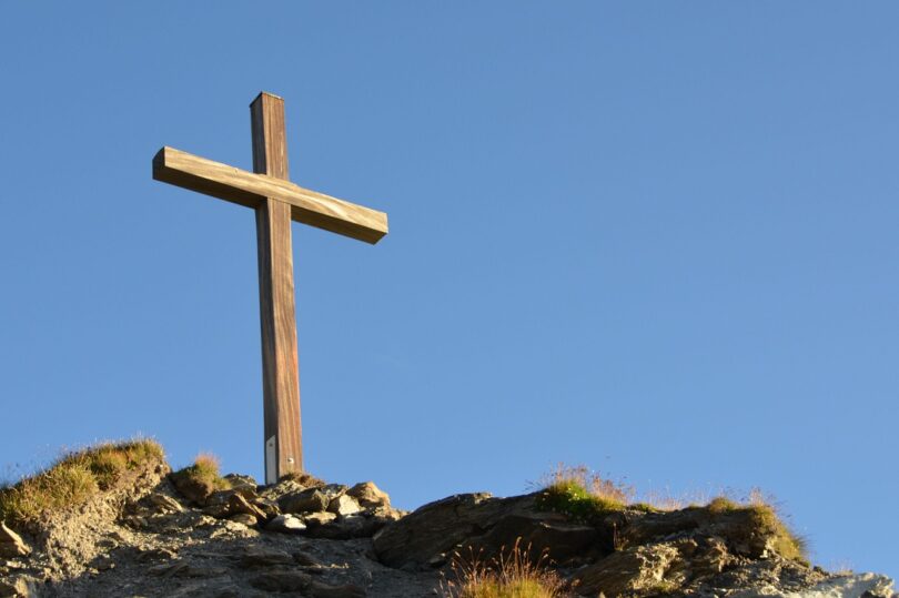 cross, mountain cross, death
