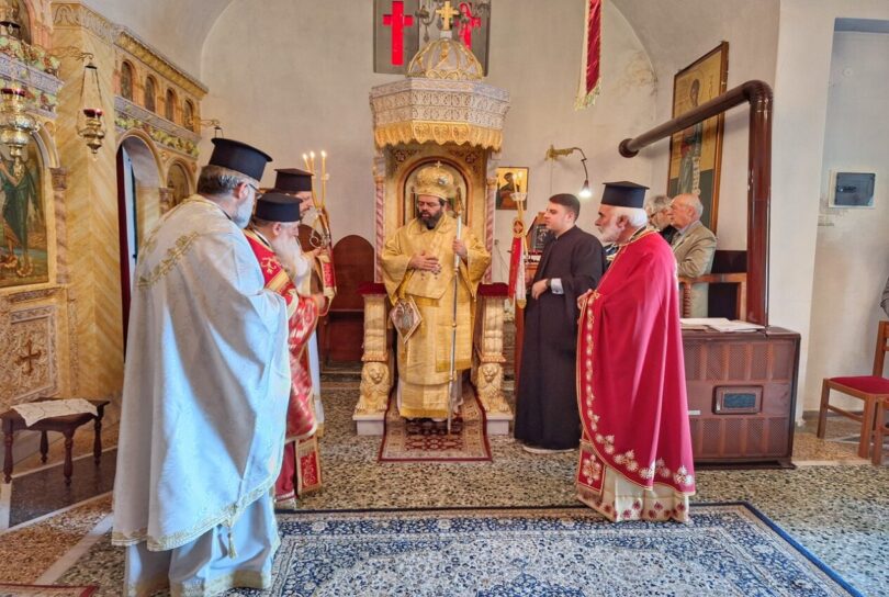 Ο Μητροπολίτης Μαρωνείας στη Μονή Αγίου Χριστοφόρου Κομοτηνής