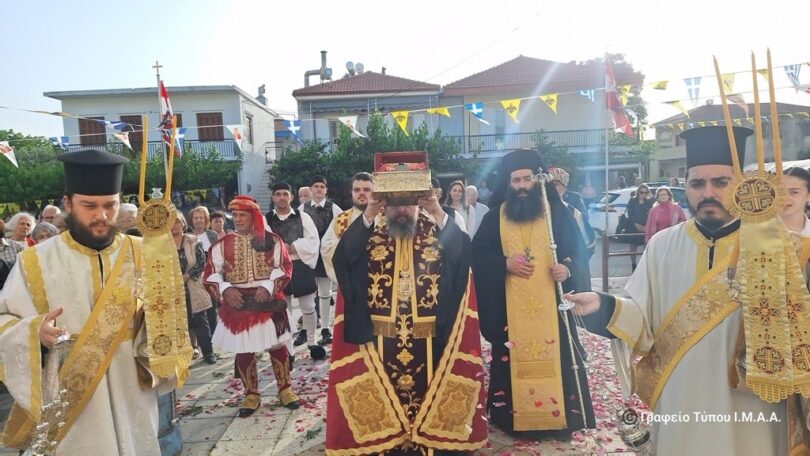 Τιμία Κάρα του Αγίου Παρθενίου