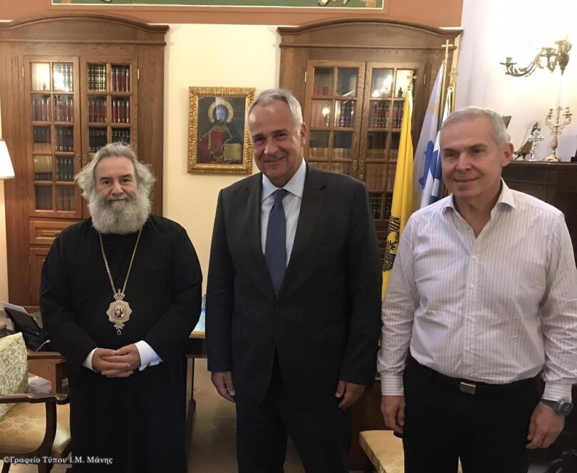 Στον Μητροπολίτη Μάνης ο Μάκης Βορίδης