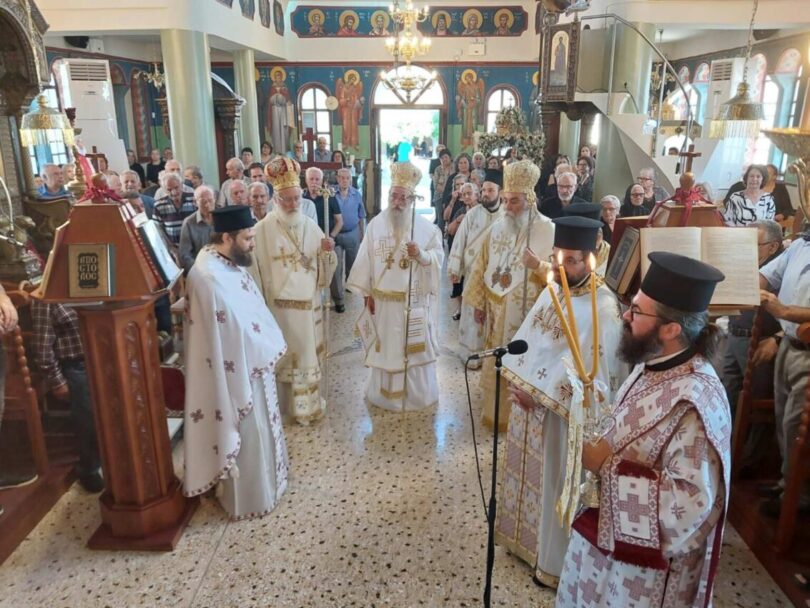 Μεσοχωριό Μονοφατσίου: Τρισαρχιερατική Θεία Λειτουργία την Κυριακή 9 Ιουνίου 2024