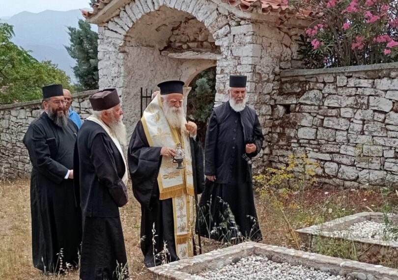 Την Ιστορική Ιερά Μονή Βουλκάνου επισκέφθηκε Μητροπολίτης Κυθήρων Σεραφείμ