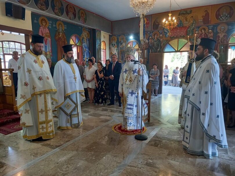 Με εκκλησιαστική ευπρέπεια η Εορτή της Αναλήψεως στην Κόρινθο