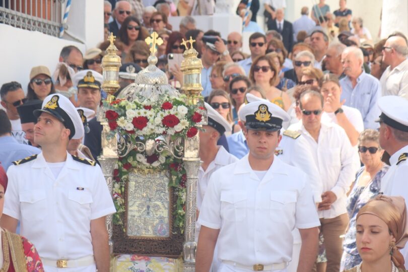 Την Προστάτιδα της Παναγία Χρυσοπηγή πανηγύρισε η Σίφνος