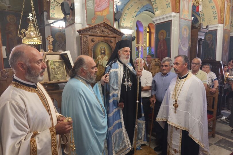 Κύθνος: Ο Μητροπολίτης Σύρου στην εορτή του Αποστόλων Πέτρου και Παύλου