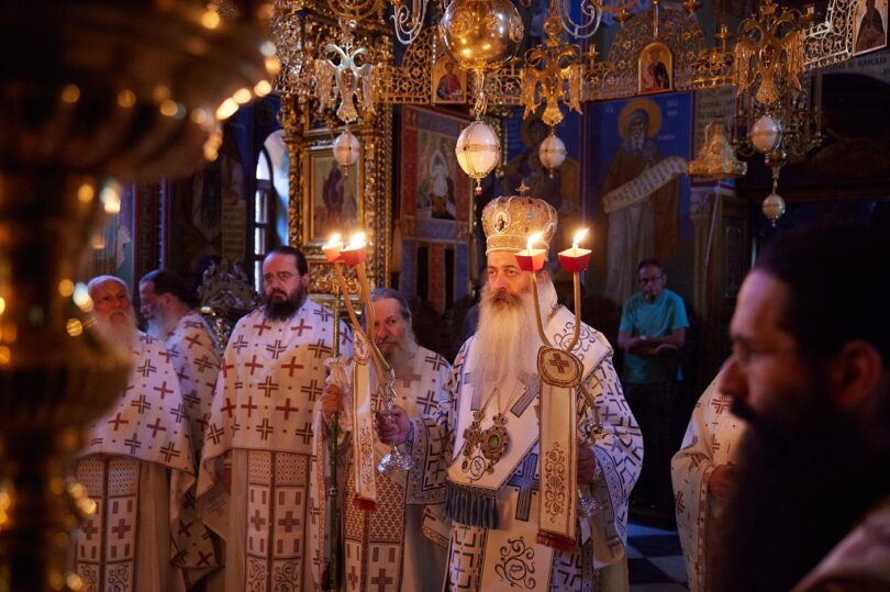 Ο Μητροπολίτης Φθιώτιδος Συμεών ολοκλήρωσε την επίσκεψη του στην Ιερά Μονή Σίμωνος Πέτρας Αγίου Όρους