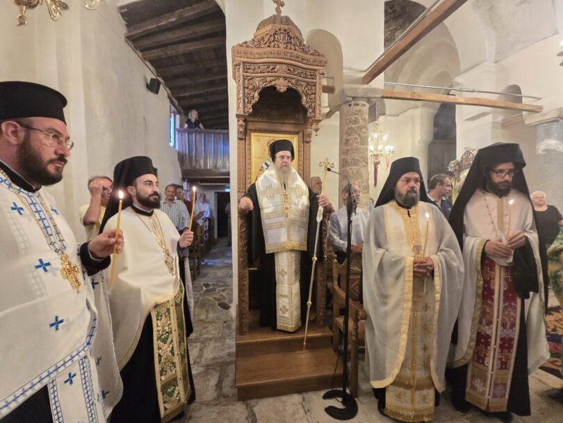 Ο Ιερός Ναός Αγίου Ανδρέου Περιστεράς τίμησε τον Όσιο Αθανάσιο τον Αθωνίτη