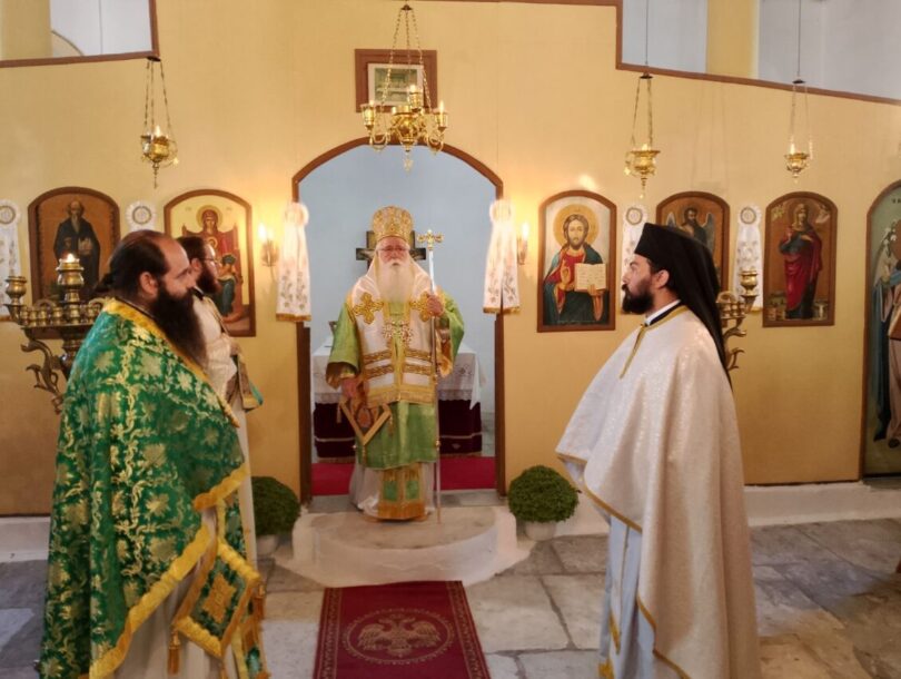 Ο Μητροπολίτης Δημητριάδος προεχείρησε σε Πνευματικό τον Πρωτ. Στέφανο Κολυνδρίνη