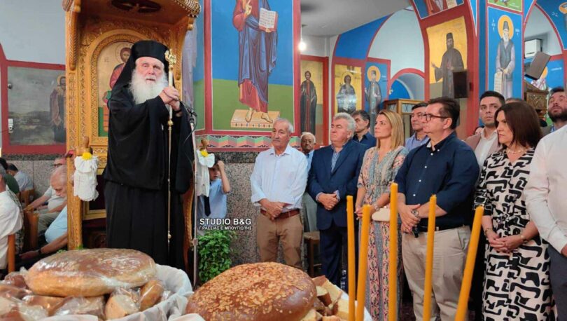 Η μνήμη της Αγίας Μεγαλομάρτυρος Κυριακής στο Κουτσοπόδι Αργολίδος
