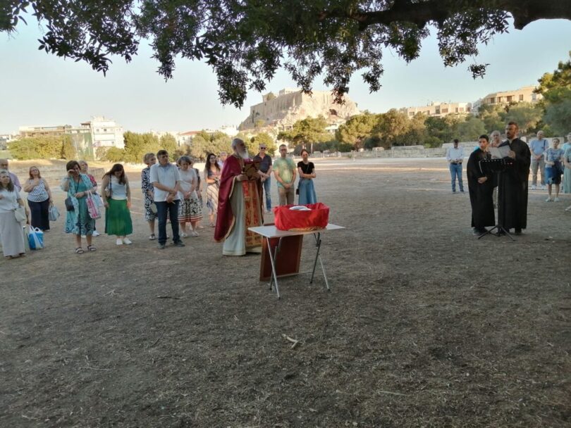 Ο Άγιος Μιχαήλ Πακνανάς ο κηπουρός τιμήθηκε με Υπαίθρια Θεία Λειτουργία