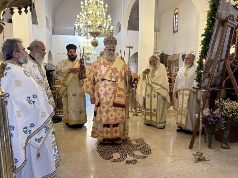 Πανηγυρική Θεία Λειτουργία στην Αγ. Μαρίνα Αναλυόντα