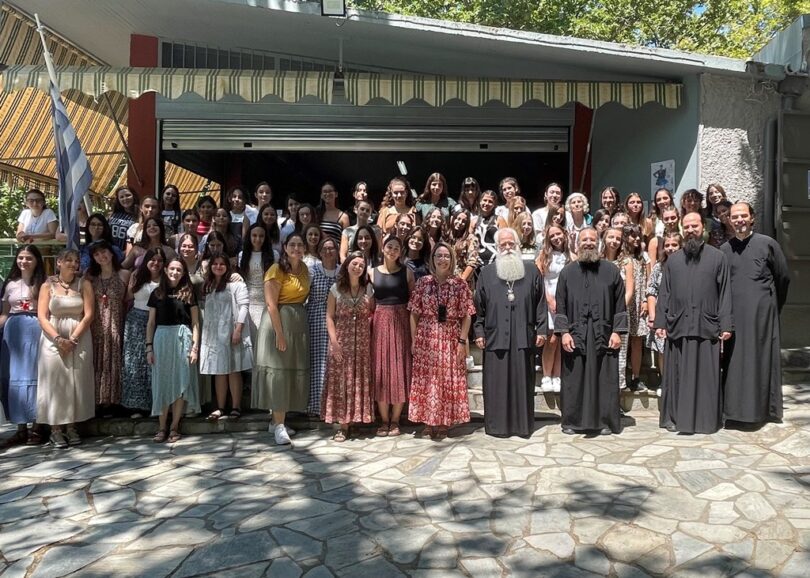 Ο Μητροπολίτης Δημητριάδος στην κατασκήνωση του Αγίου Λαυρεντίου