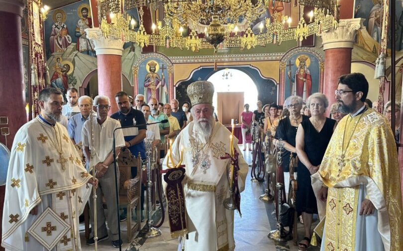 Η Εορτή της Μεταμορφώσεως του Σωτήρος στην Παραλία Οφρυνίου