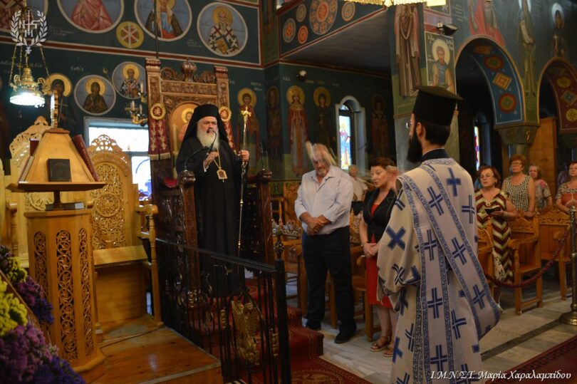 Η Ακολουθία του Μεγάλου Παρακλητικού Κανόνα στον Ιερό Ναό Αγίου Νικολάου Νεοχωρούδας