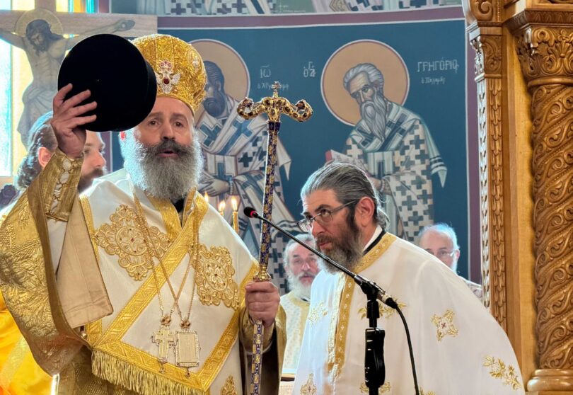 Χειροτονία νέου Πρεσβυτέρου από τον Αρχιεπίσκοπο Αυστραλίας στο Σίδνεϋ