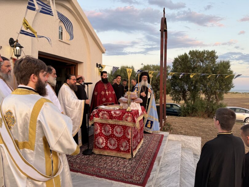 Πανηγύρισε το παρεκκλήσιο του Αγίου Εύπλου στο λιμάνι της Αλεξανδρούπολης