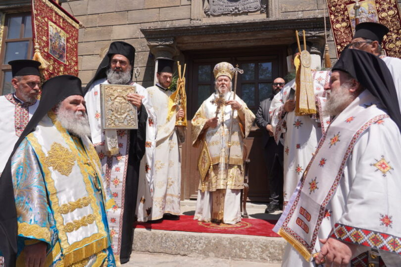 Ο Οικουμενικός Πατριάρχης στα Αγρίδια της Ίμβρου για την εορτή της Κοιμήσεως της Θεοτόκου