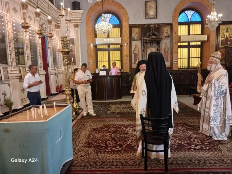 Με μεγαλοπρέπεια εορτάστηκε η Κοίμηση της Θεοτόκου στην Αλεξάνδρεια
