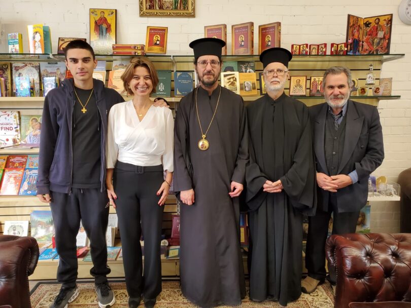 Αδελαΐδα: Επίσκεψη της νέας Γενικής Προξένου της Ελλάδος στον Επίσκοπο Σιλουανό