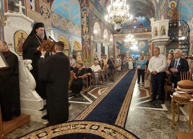Ν. Φιλαδέλφεια: Αρχιερατικός Εσπερινός της Αποτομής της Τιμίας Κεφαλής του Αγίου ενδόξου Προφήτου Προδρόμου και Βαπτιστού Ιωάννου
