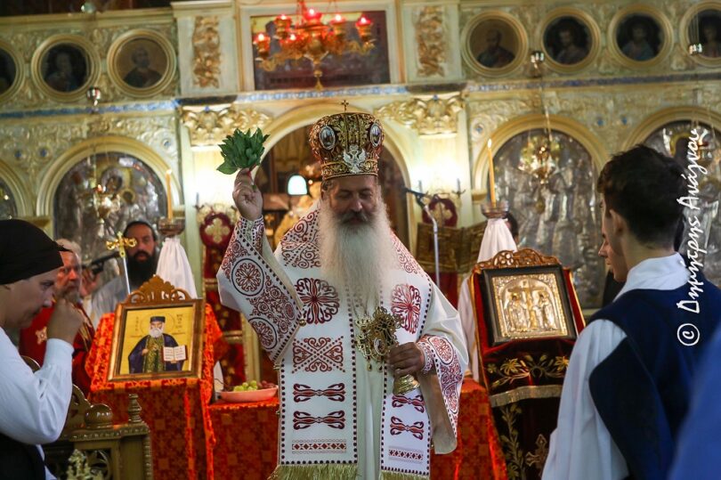 Ο Μητροπολίτης Φθιώτιδος στα Λουτρά Υπάτης