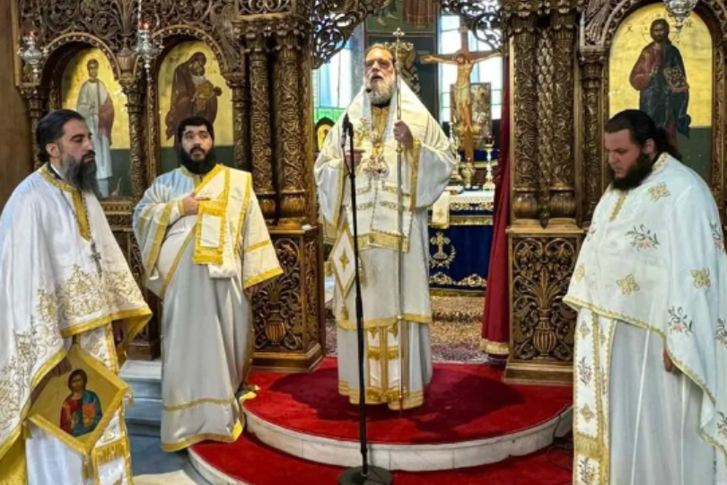 Στον Ναό του Αγίου Στεφάνου ο Μητροπολίτης Νέας Ιωνίας