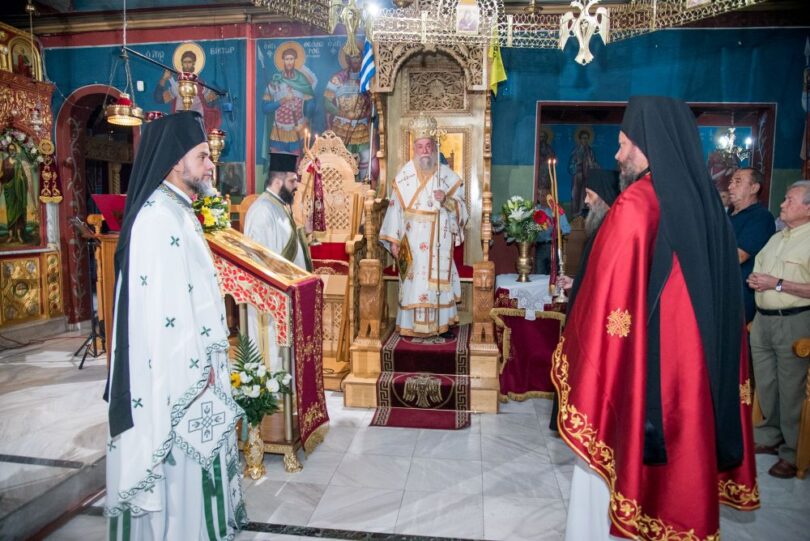 Η Αποτομή της Τιμίας Κεφαλής του Αγίου Ιωάννου στην Ιερά Μονή του Τιμίου Προδρόμου Νικησιάνης