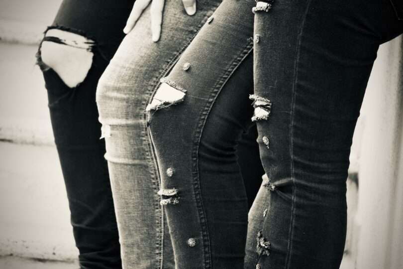 jeans, young, teenagers