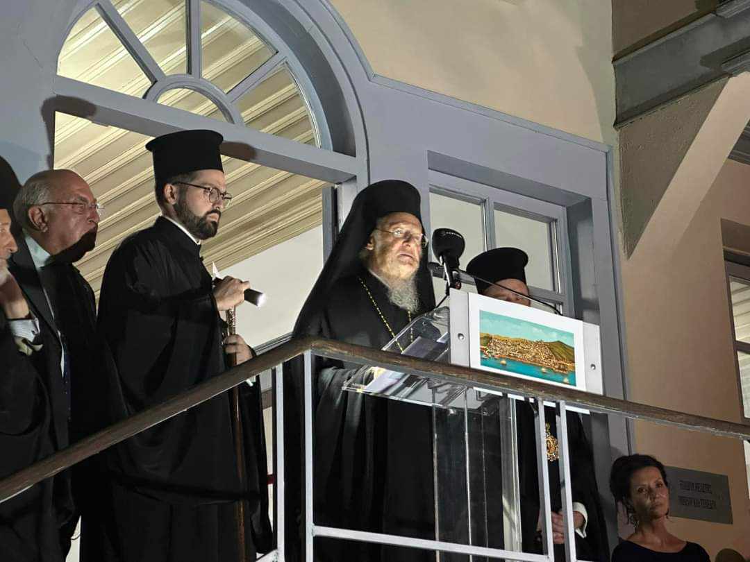 Ο Οικουμενικός Πατριάρχης εγκαινίασε την έδρα της “Βυζαντινής Θεσσαλονίκης”
