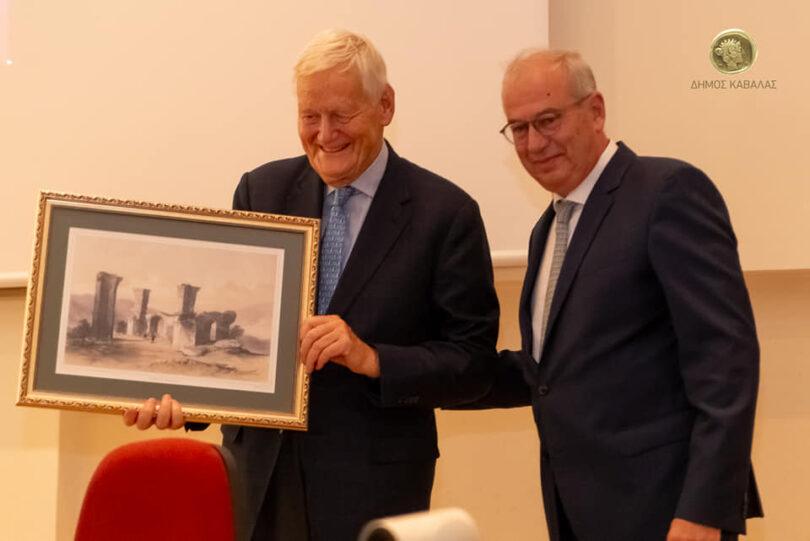 Επίτιμος δημότης Καβάλας ο αρχαιολόγος Π. Ντικρέ – Απονομή μεταλλίου από τον Μητροπολίτη Φιλίππων