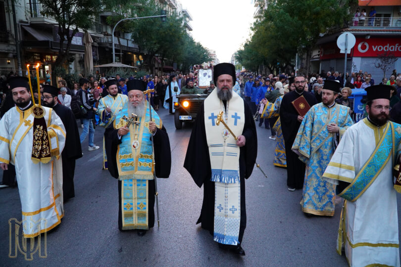 Υποδοχή της ιεράς εικόνας της Παναγίας «Φανερωμένης» εκ του ιερού προσκυνήματος Νέας Αρτάκης Χαλκίδος