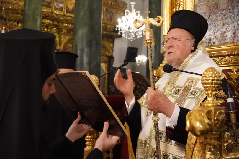 Ο Οικουμενικός Πατριάρχης στον πανηγυρίζοντα Ι. Ναό Αγίου Δημητρίου Ταταούλων