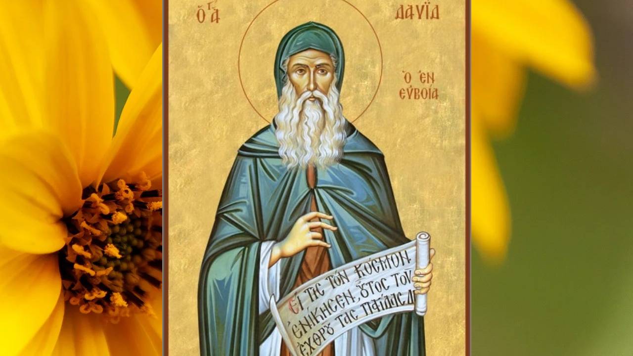 Ο όσιος Δαυίδ ο εν Ευβοία ο θαυματουργός (1 Νοεμβρίου)