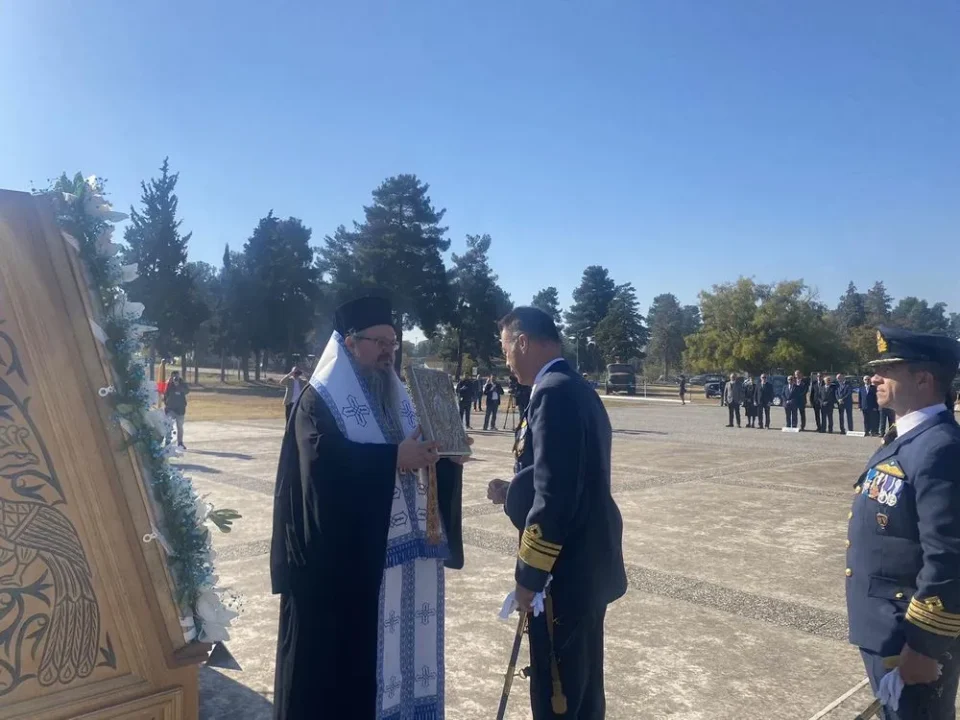 Δοξολογία για την εορτή της πολεμικής αεροπορίας στην 110 Πτέρυγα Μάχης