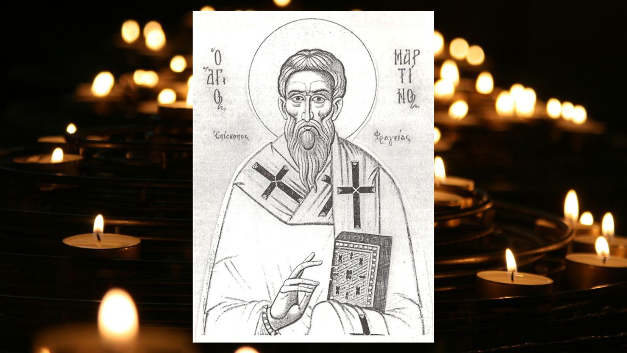 Γιορτή σήμερα 12 Νοεμβρίου - Όσιος Μαρτίνος ο θαυματουργός επίσκοπος Φραγκιάς