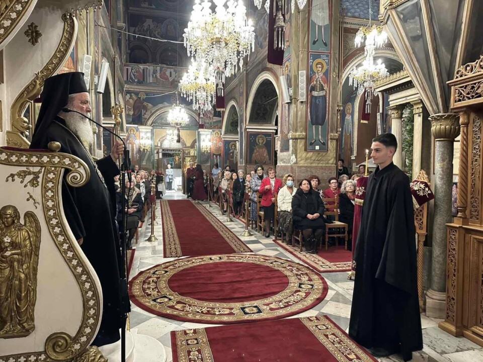 Μεγαλοπρεπής Εσπερινός στον Ναό Εισοδίων της Θεοτόκου Κρανιδίου