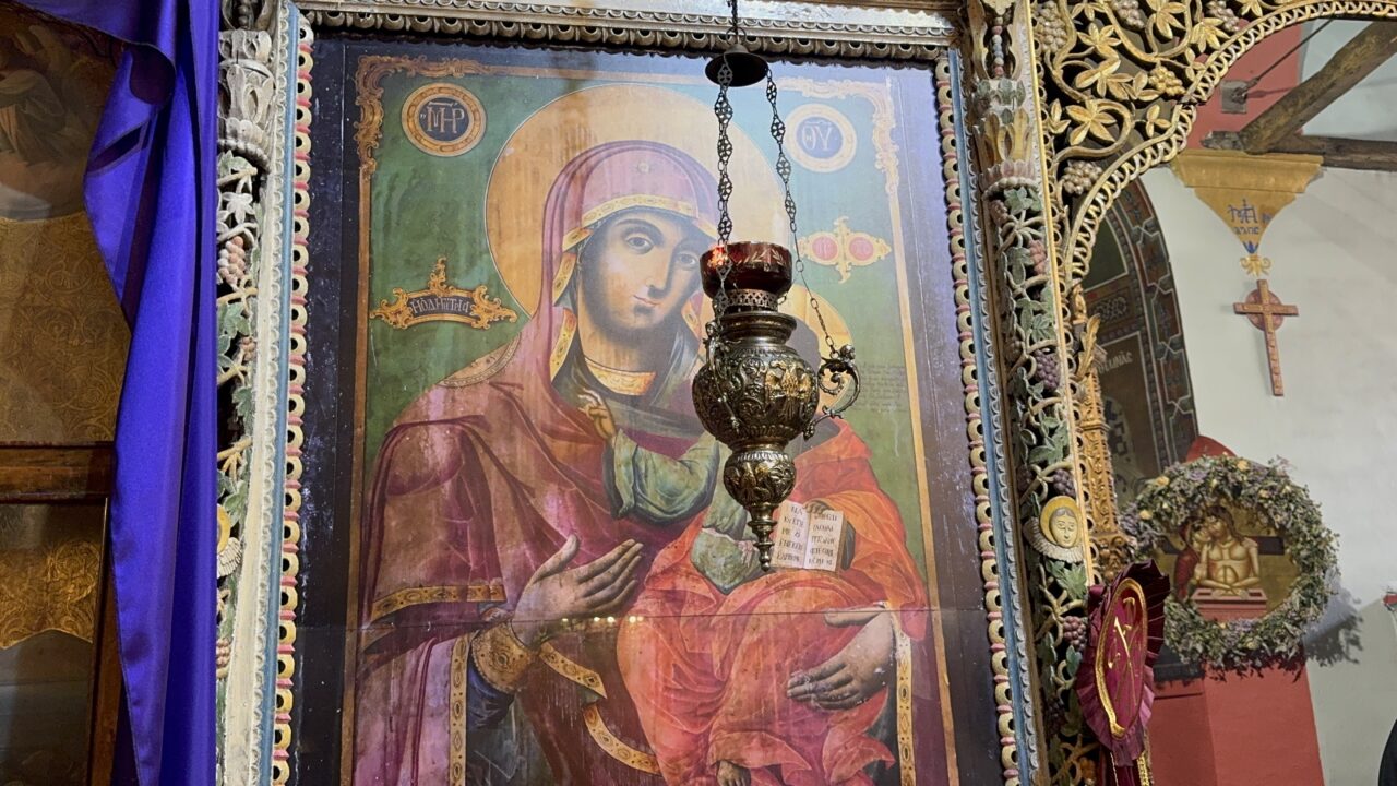 Η εορτή του Ευαγγελισμού στην Ιερά Μονή αγίας Αναστασίας της Φαρμακολυτρίας